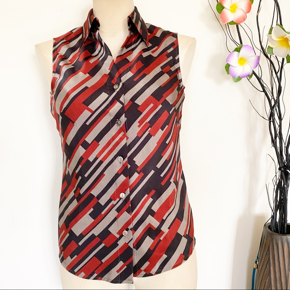 Michel Klein 2-Piece Abstract Design - image 4